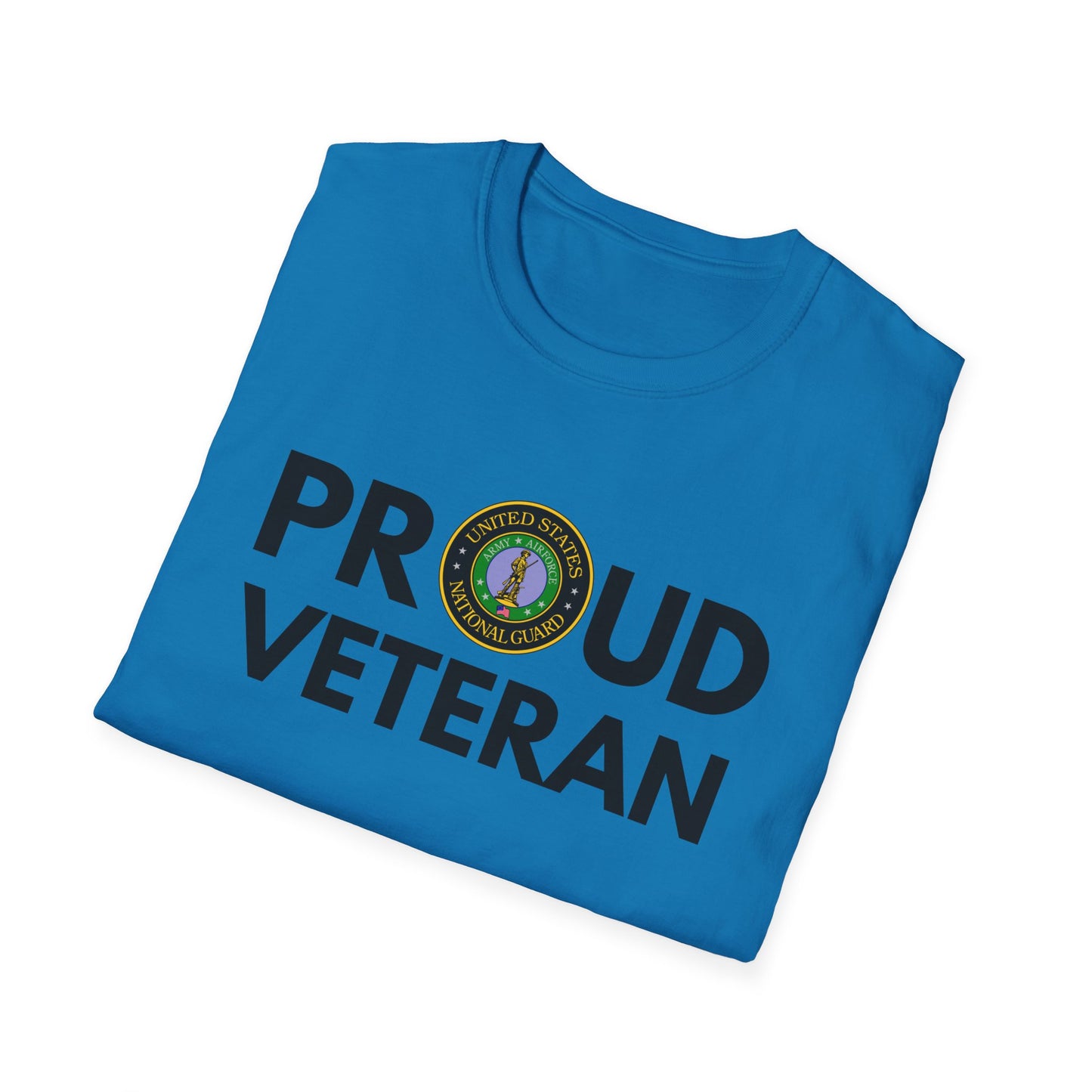 National Guard Veteran - Unisex Softstyle T-Shirt