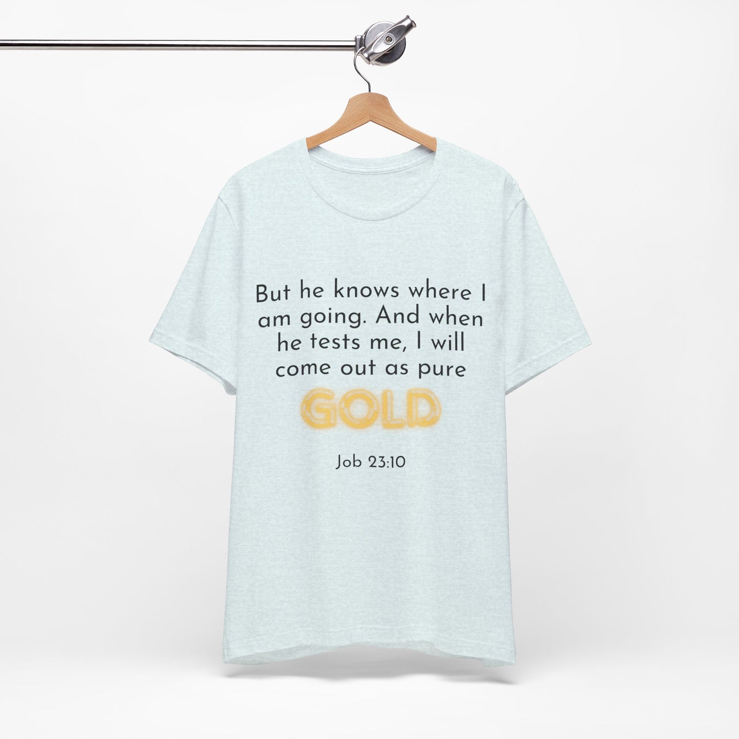 Job 23-10-Unisex Jersey Short Sleeve Tee
