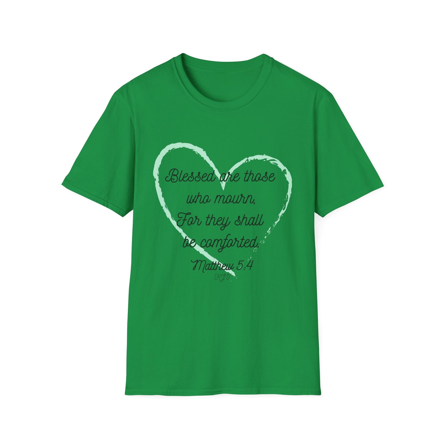 Matthew 5:4 - Unisex Softstyle T-Shirt