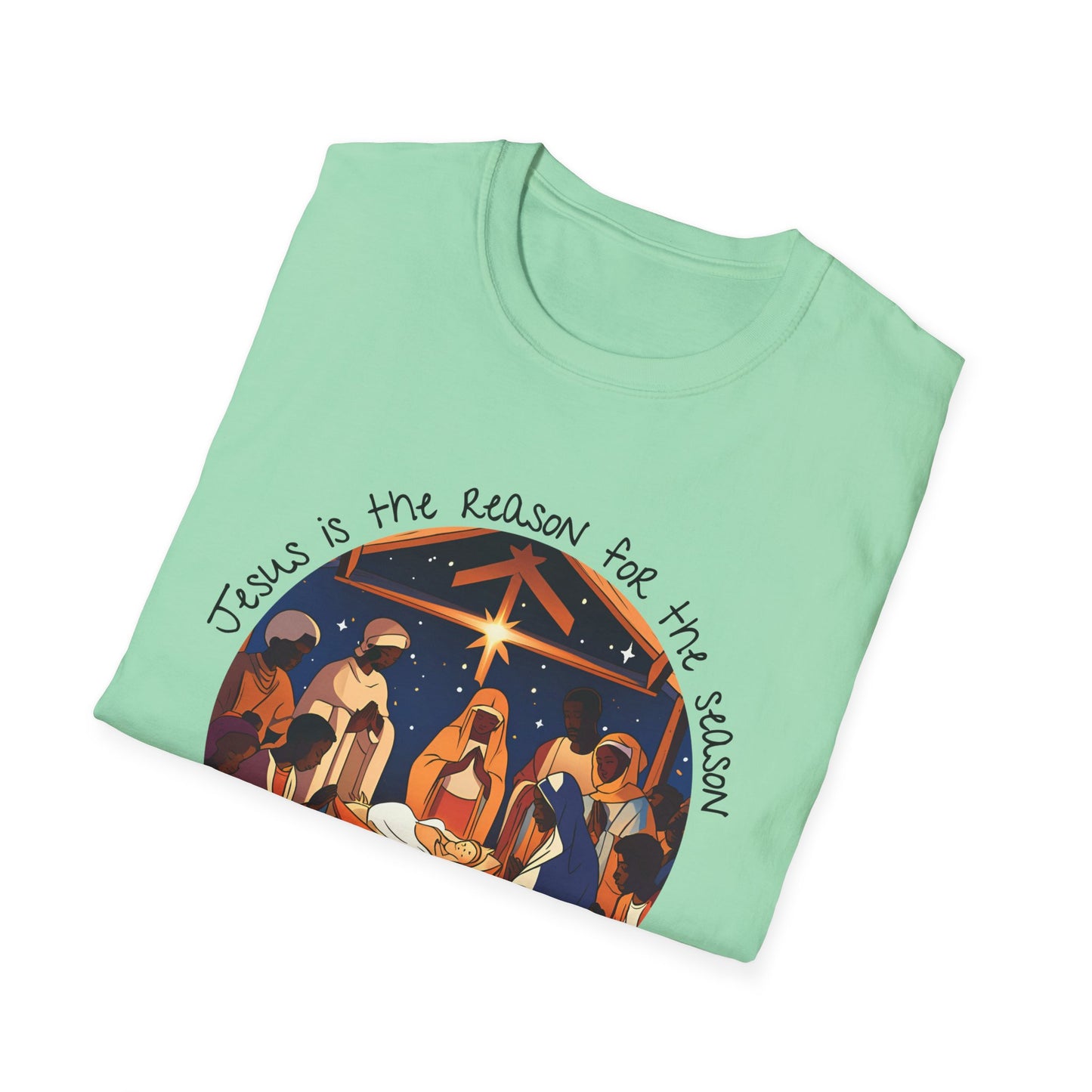 Luke 2:11 - Unisex Softstyle T-Shirt