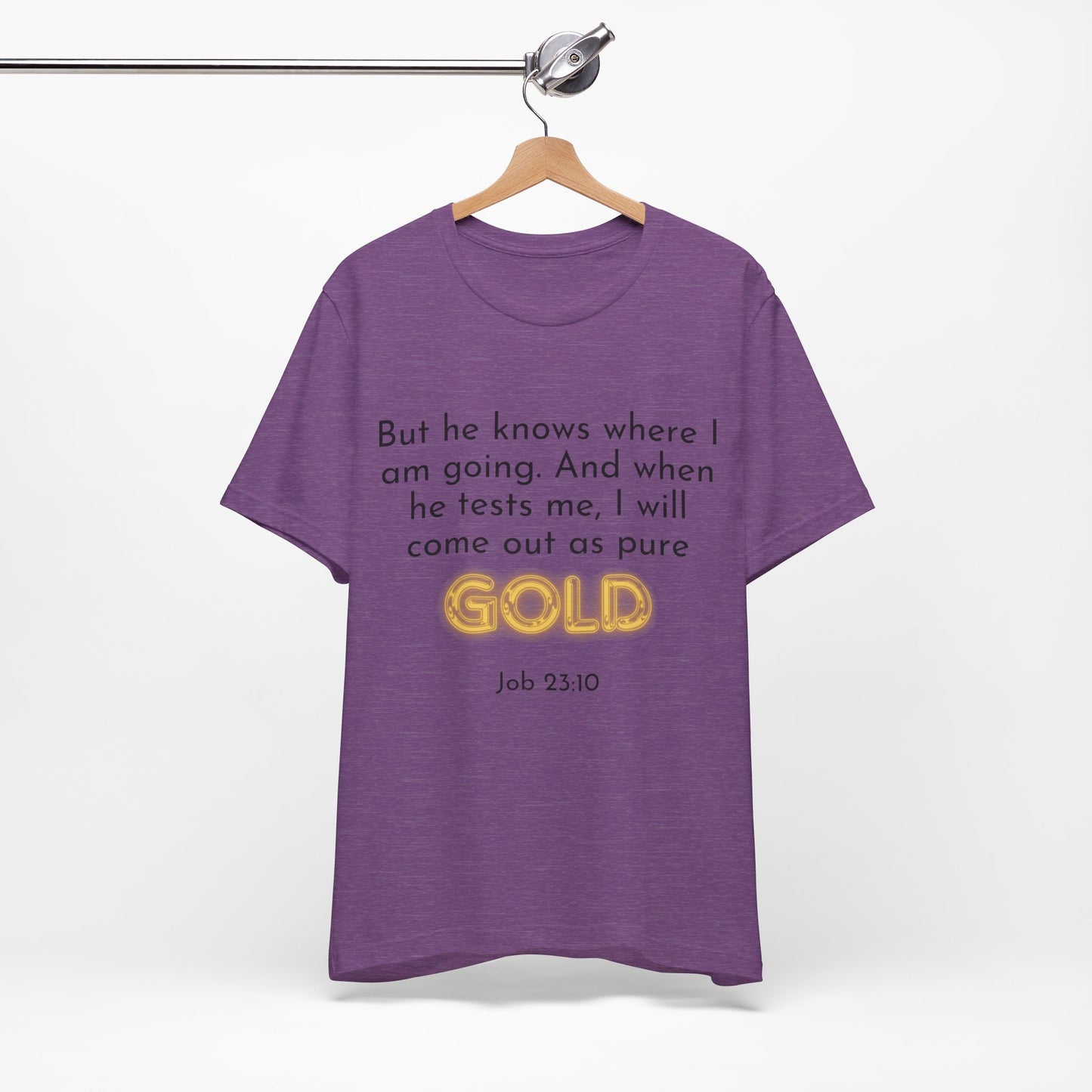 Job 23-10-Unisex Jersey Short Sleeve Tee
