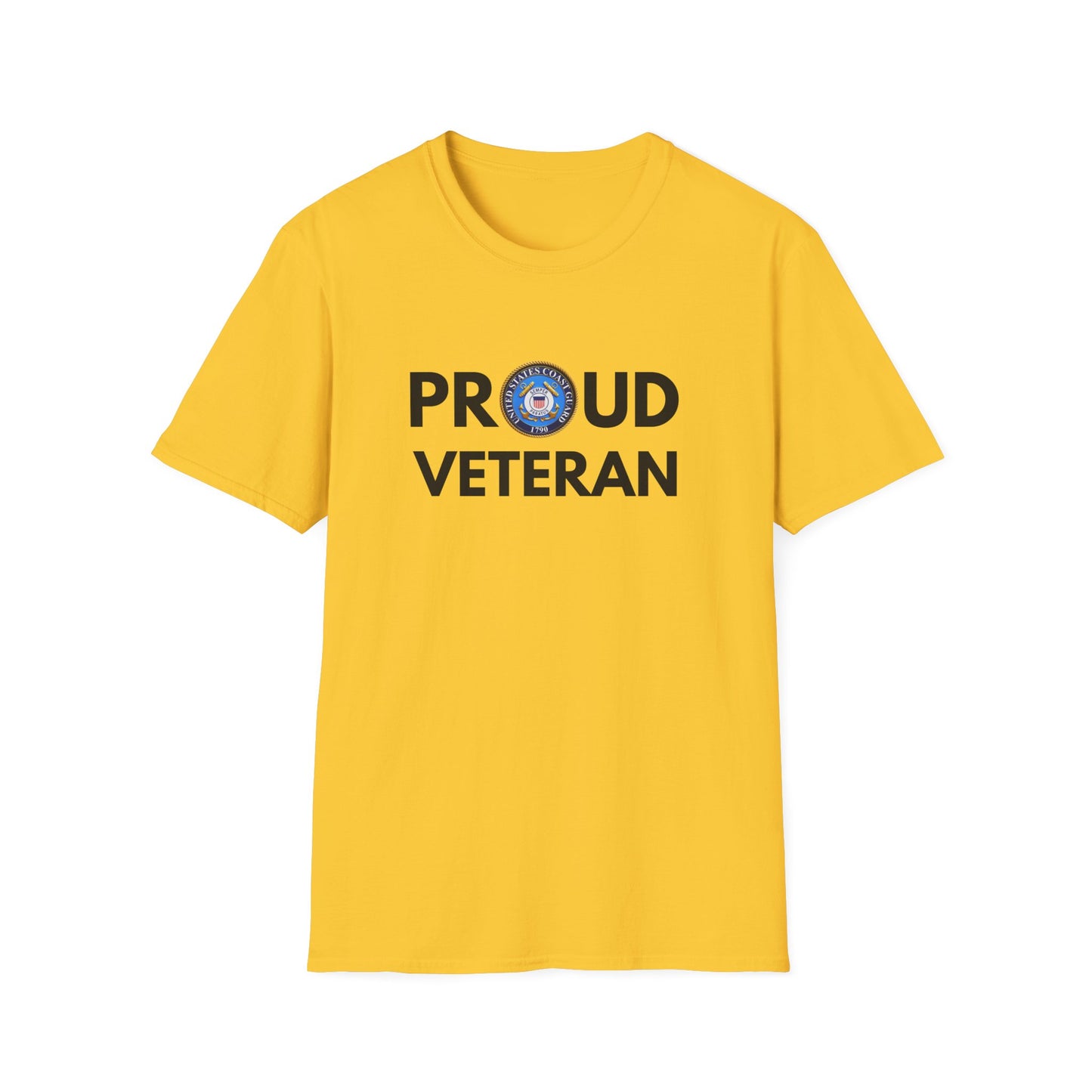 Coast Guard Veteran - Unisex Softstyle T-Shirt