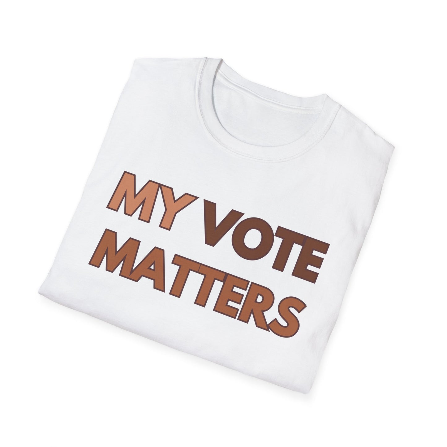 My Vote Matters - Unisex Softstyle T-Shirt