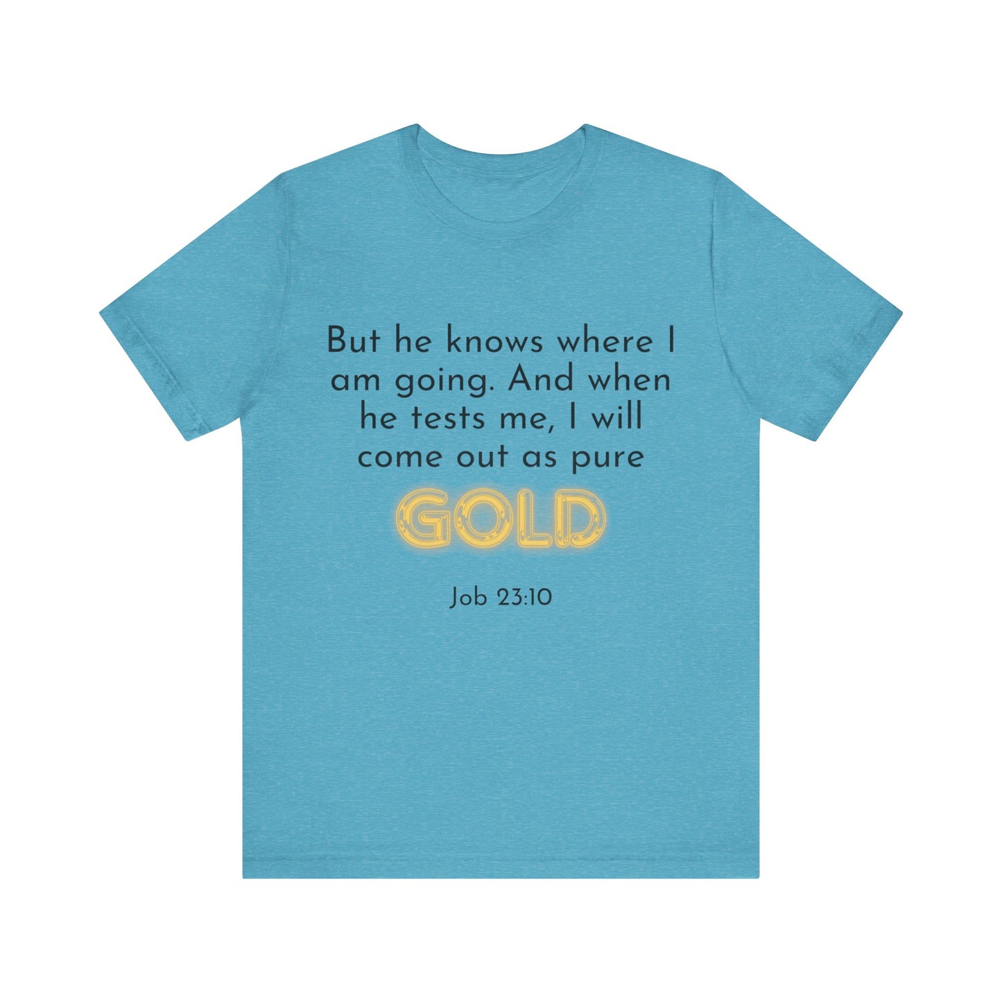 Job 23-10-Unisex Jersey Short Sleeve Tee