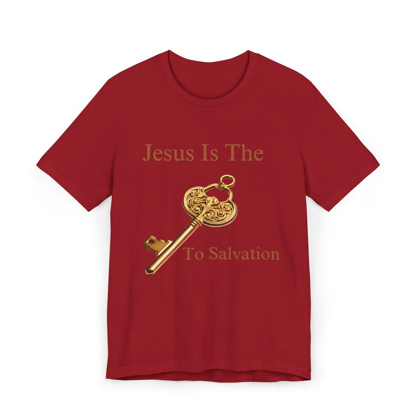 Jesus is The Key-Unisex Jersey T-Shirt