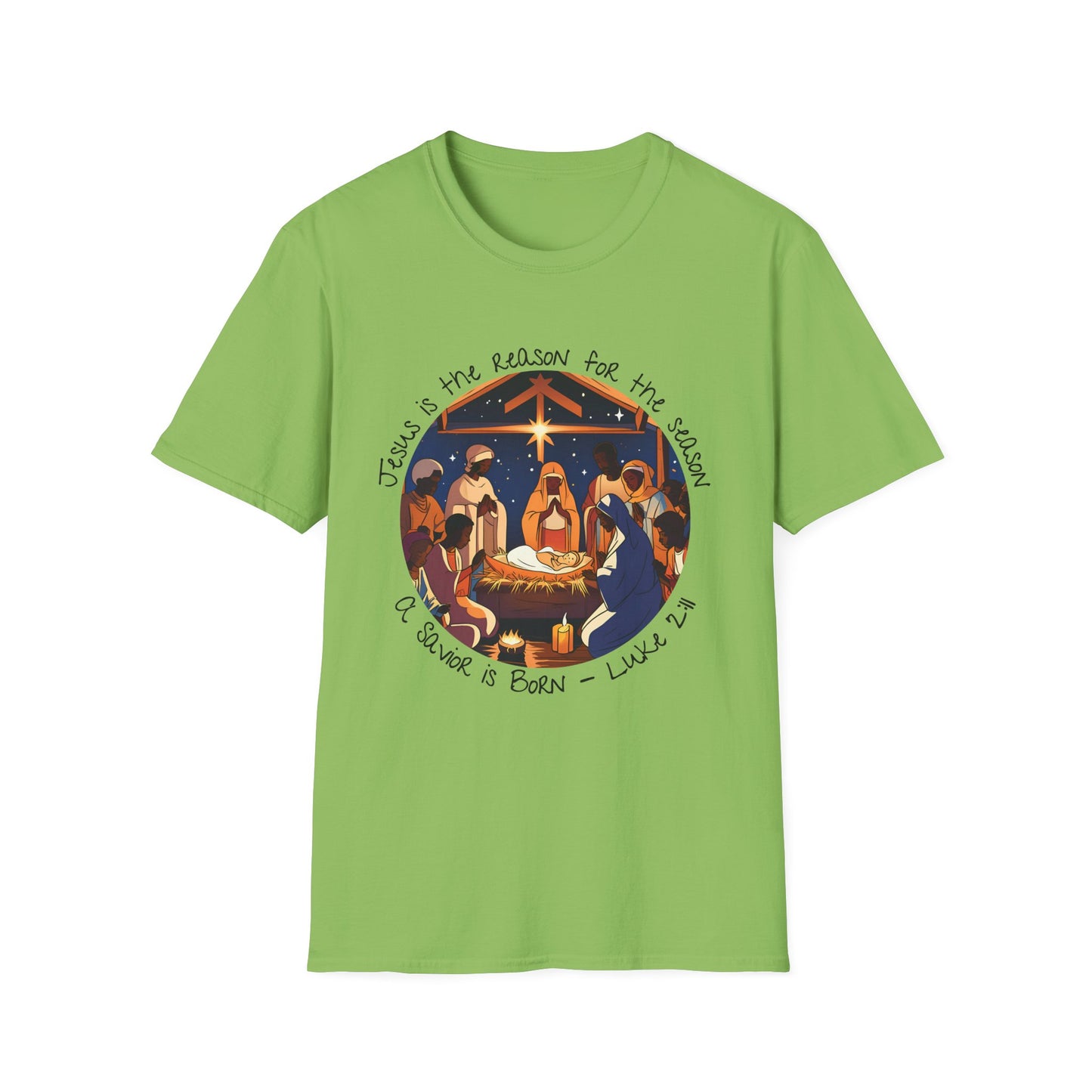 Luke 2:11 - Unisex Softstyle T-Shirt
