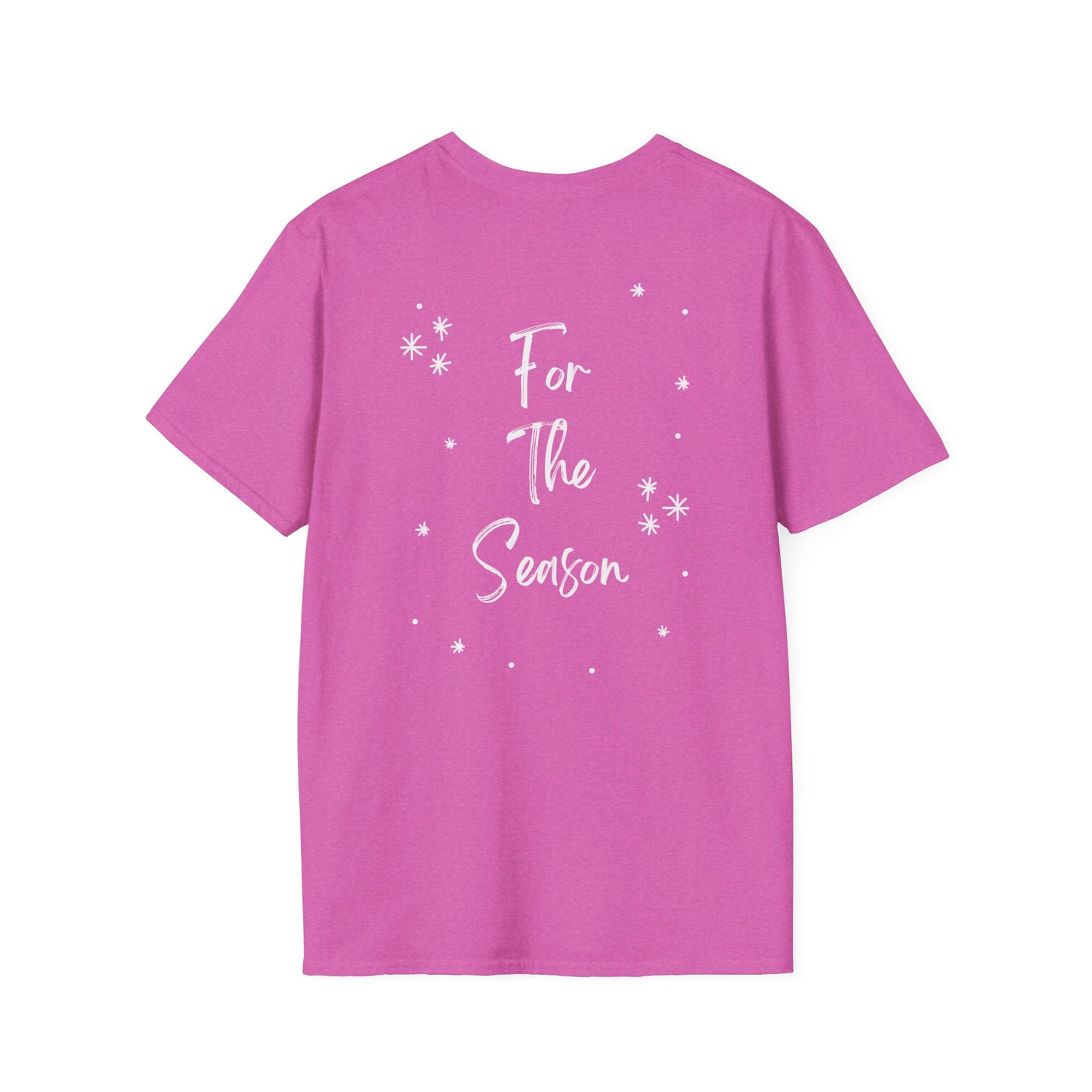 Jesus is the reason - Front and Back - Unisex Softstyle T-Shirt