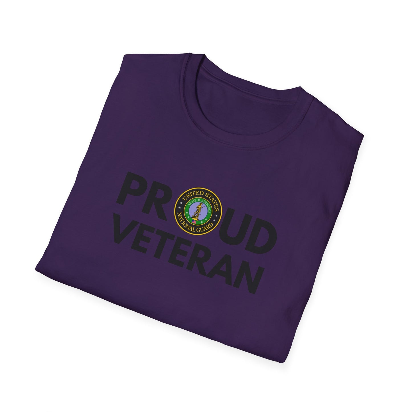 National Guard Veteran - Unisex Softstyle T-Shirt