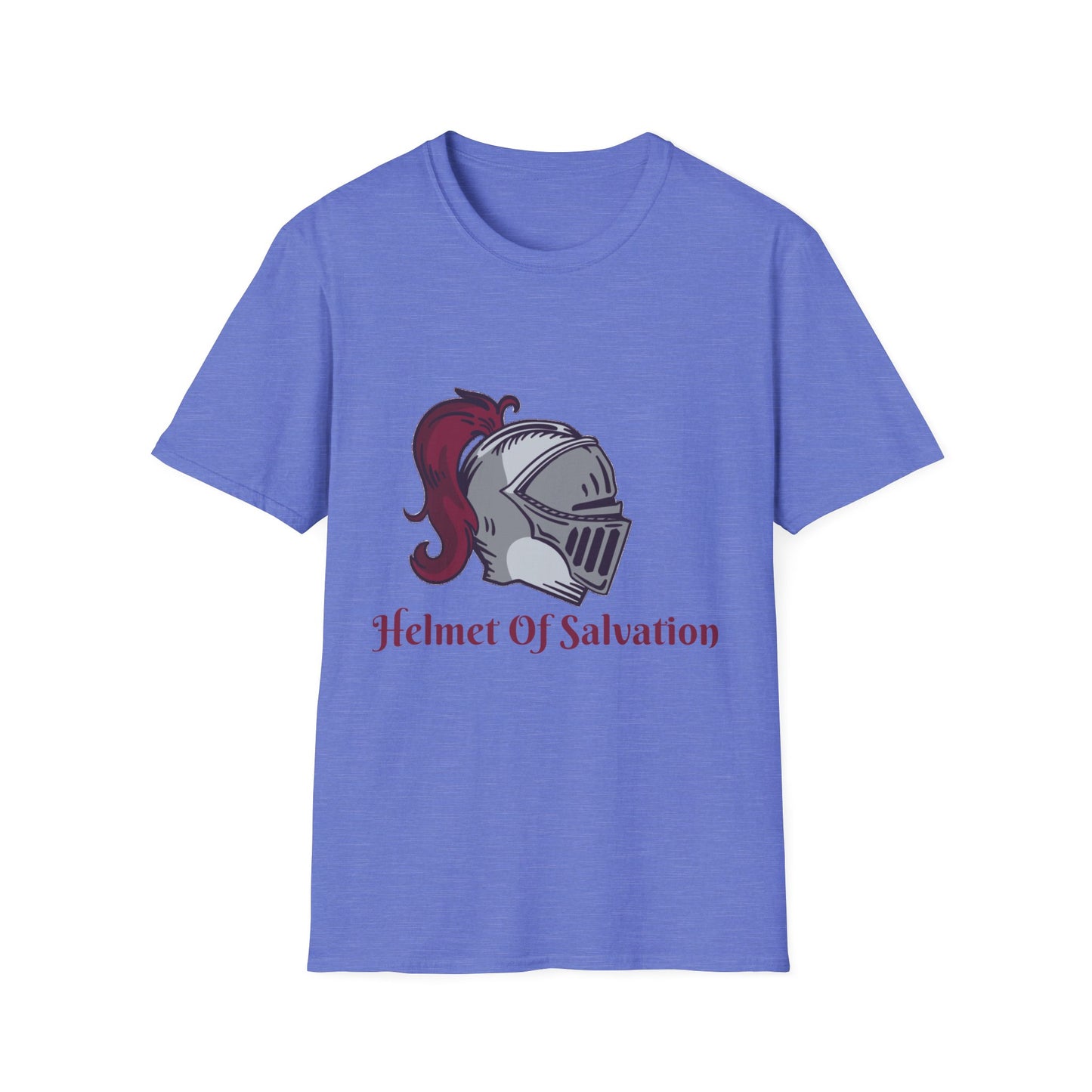 Helmet of Salvation-Unisex Softstyle T-Shirt