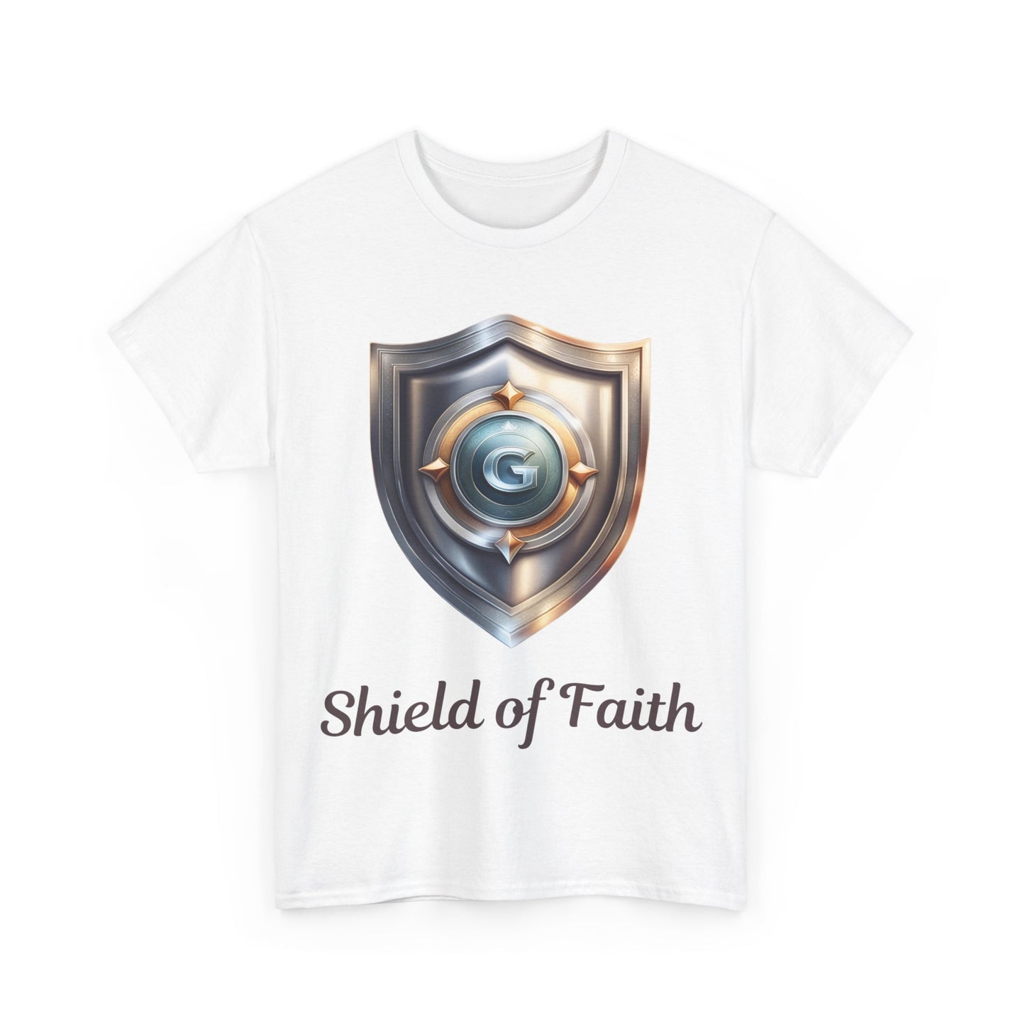 Shield of Faith - Unisex Heavy Cotton Tee