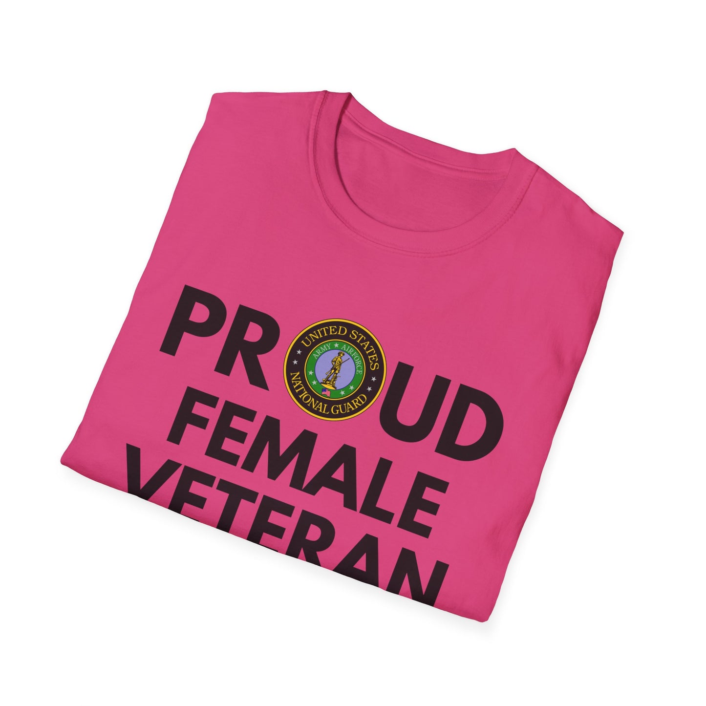 Female Nation Guard - Unisex Softstyle T-Shirt