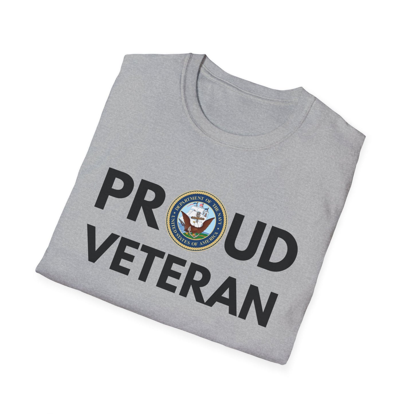 Navy Veteran - Unisex Softstyle T-Shirt