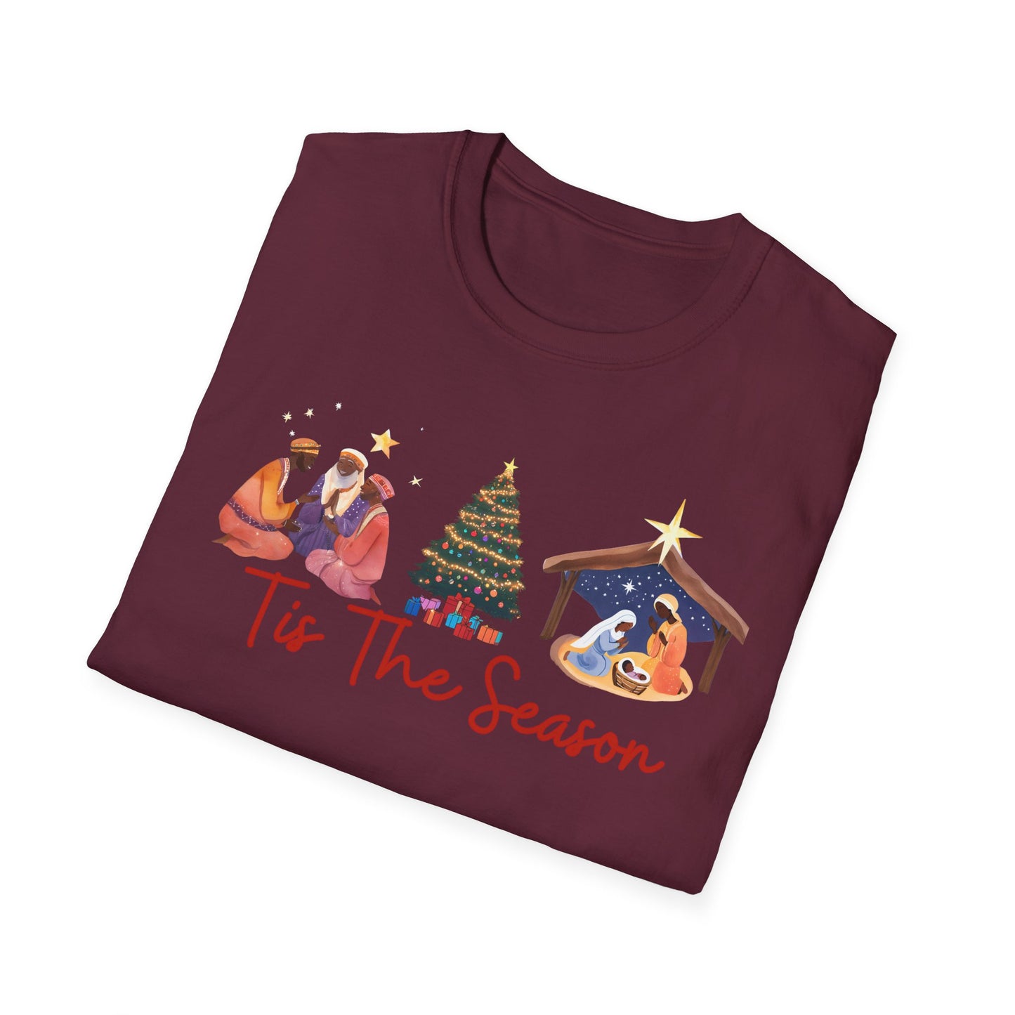 Christmas Tis the season - Unisex Softstyle T-Shirt