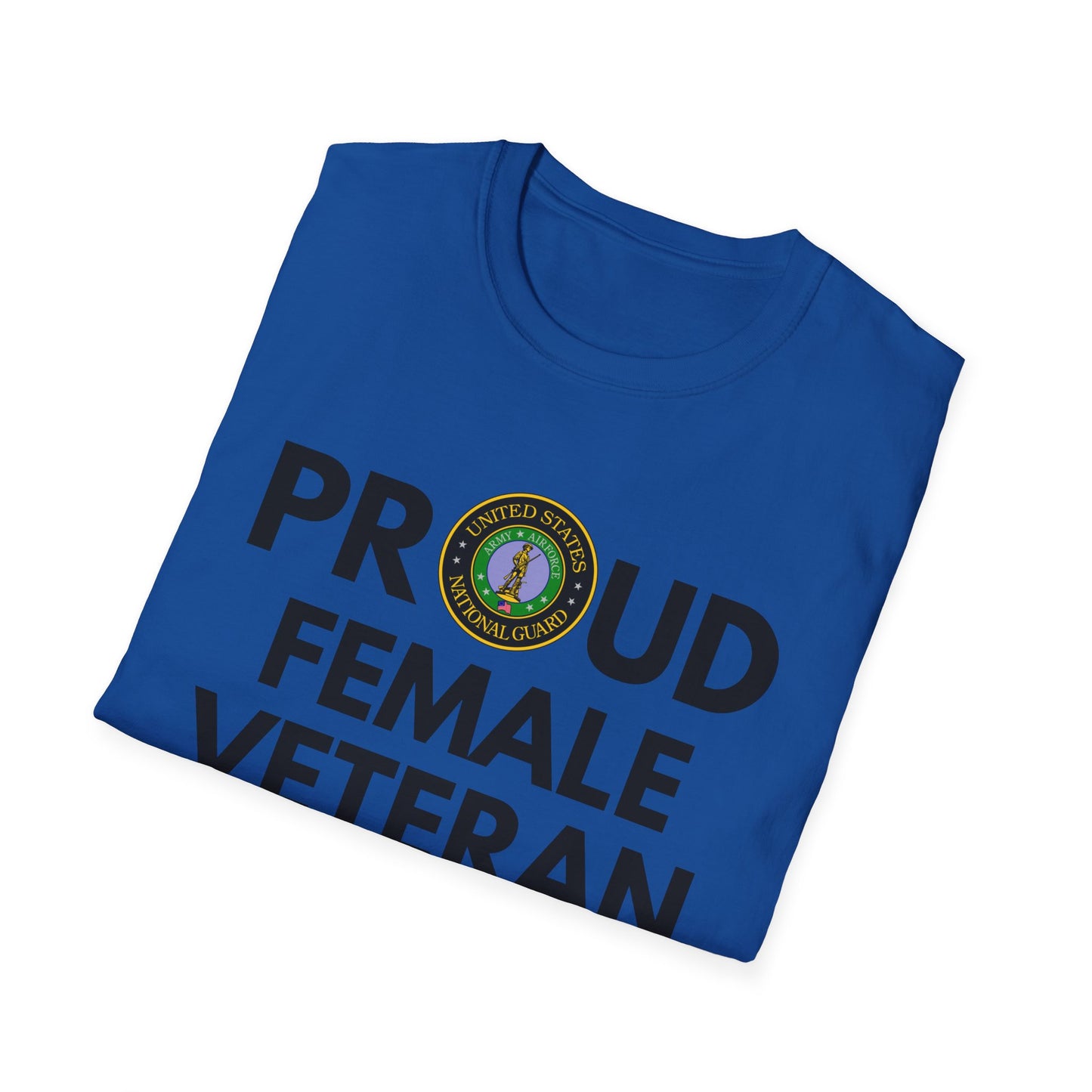 Female Nation Guard - Unisex Softstyle T-Shirt