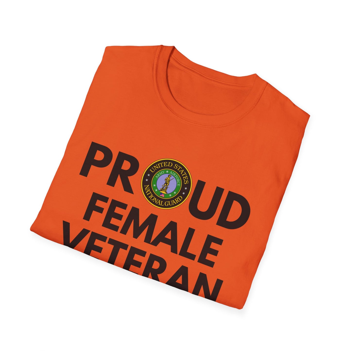 Female Nation Guard - Unisex Softstyle T-Shirt