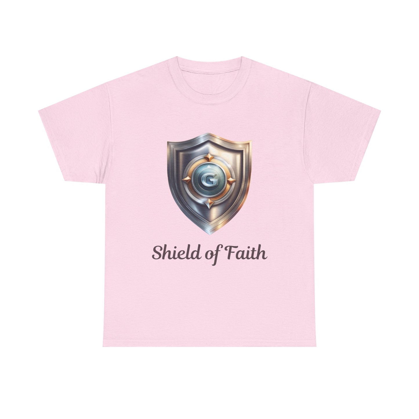 Shield of Faith - Unisex Heavy Cotton Tee