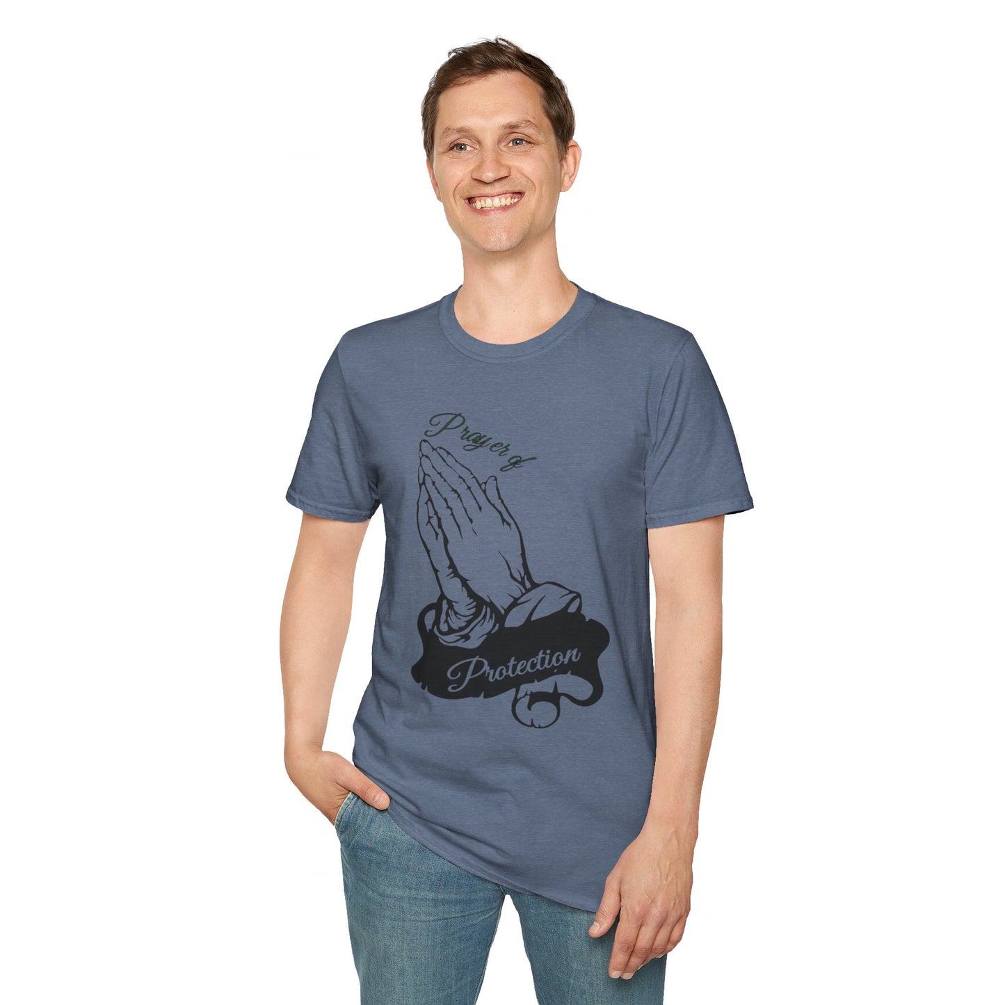 Prayer of Protection-Unisex Softstyle T-Shirt