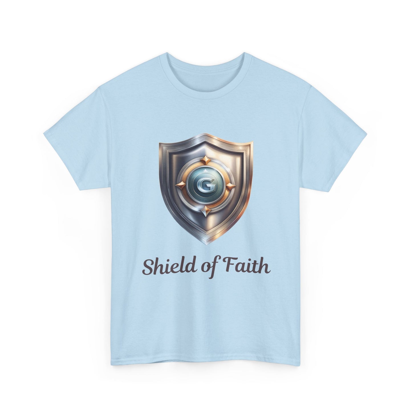 Shield of Faith - Unisex Heavy Cotton Tee