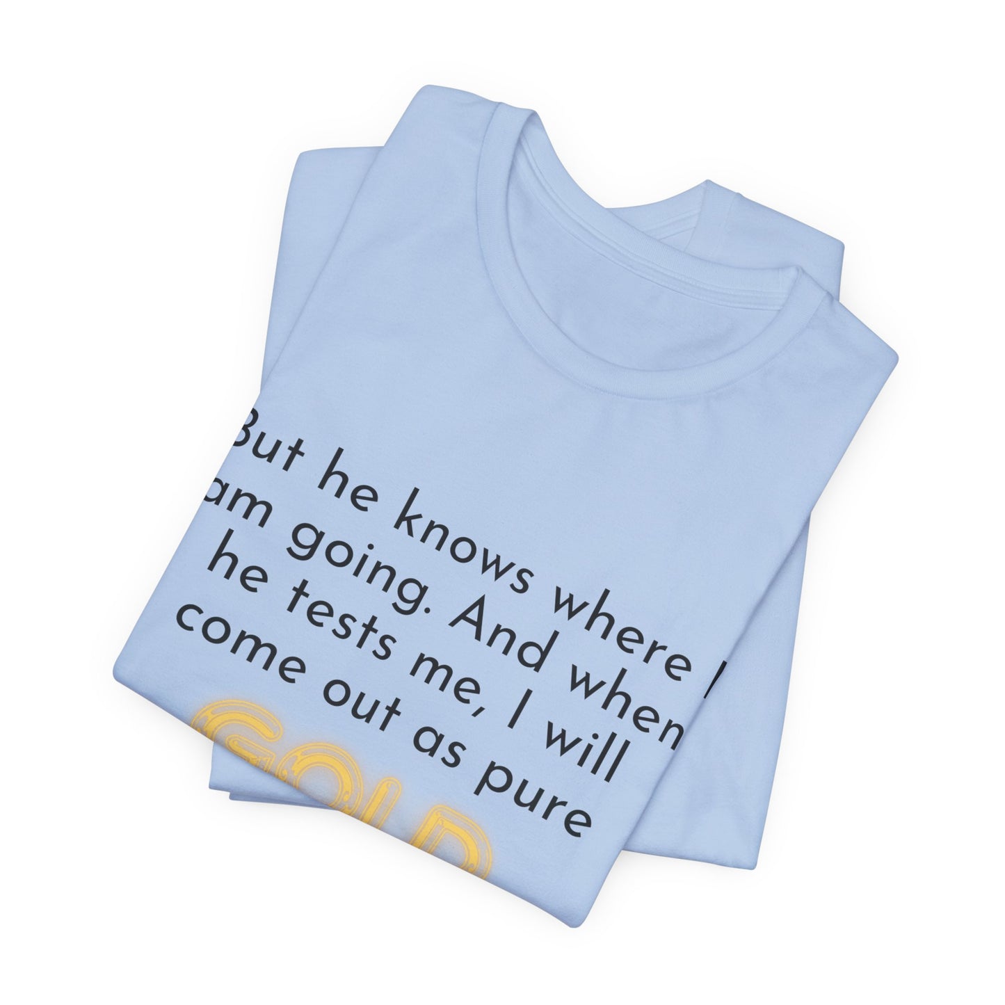 Job 23-10-Unisex Jersey Short Sleeve Tee