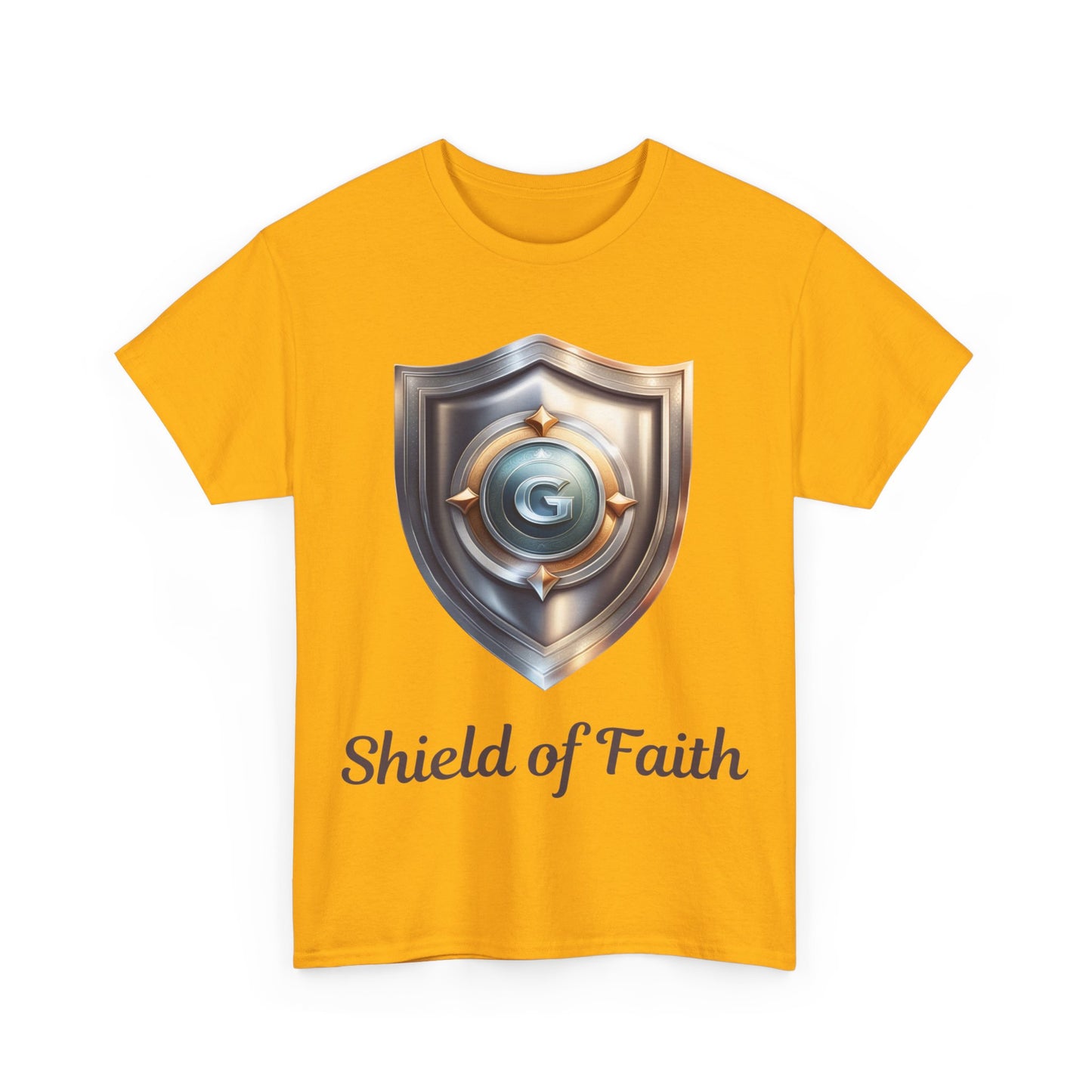 Shield of Faith - Unisex Heavy Cotton Tee