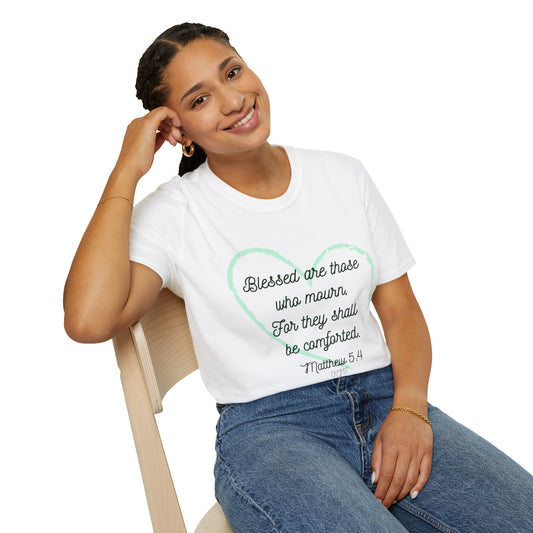 Matthew 5:4 - Unisex Softstyle T-Shirt