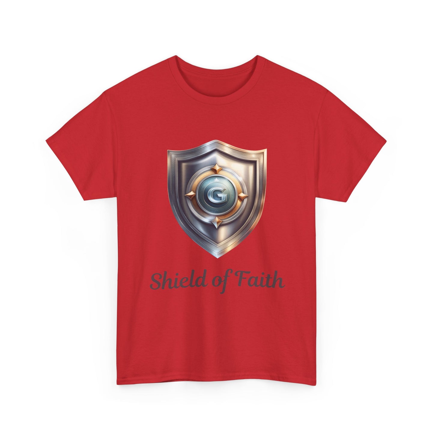 Shield of Faith - Unisex Heavy Cotton Tee