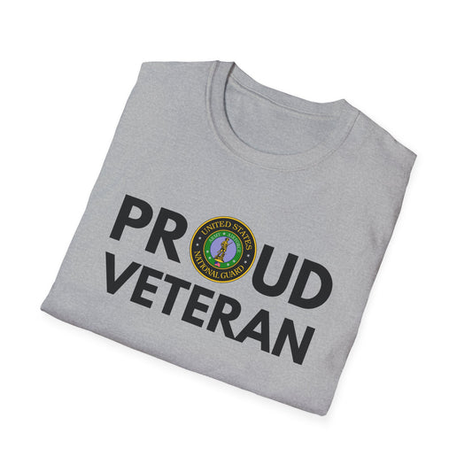 National Guard Veteran - Unisex Softstyle T-Shirt