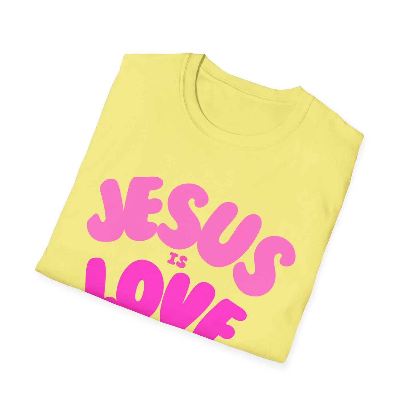 Jesus is Love - Unisex Softstyle T-Shirt