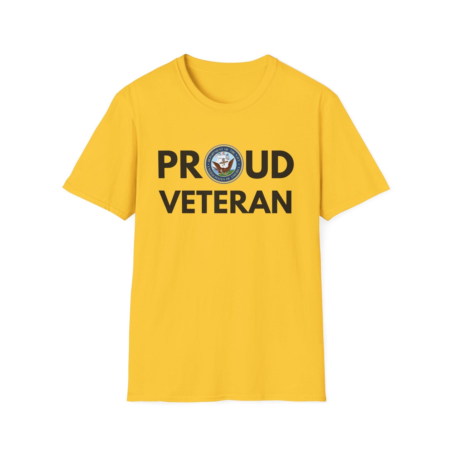 Navy Veteran - Unisex Softstyle T-Shirt
