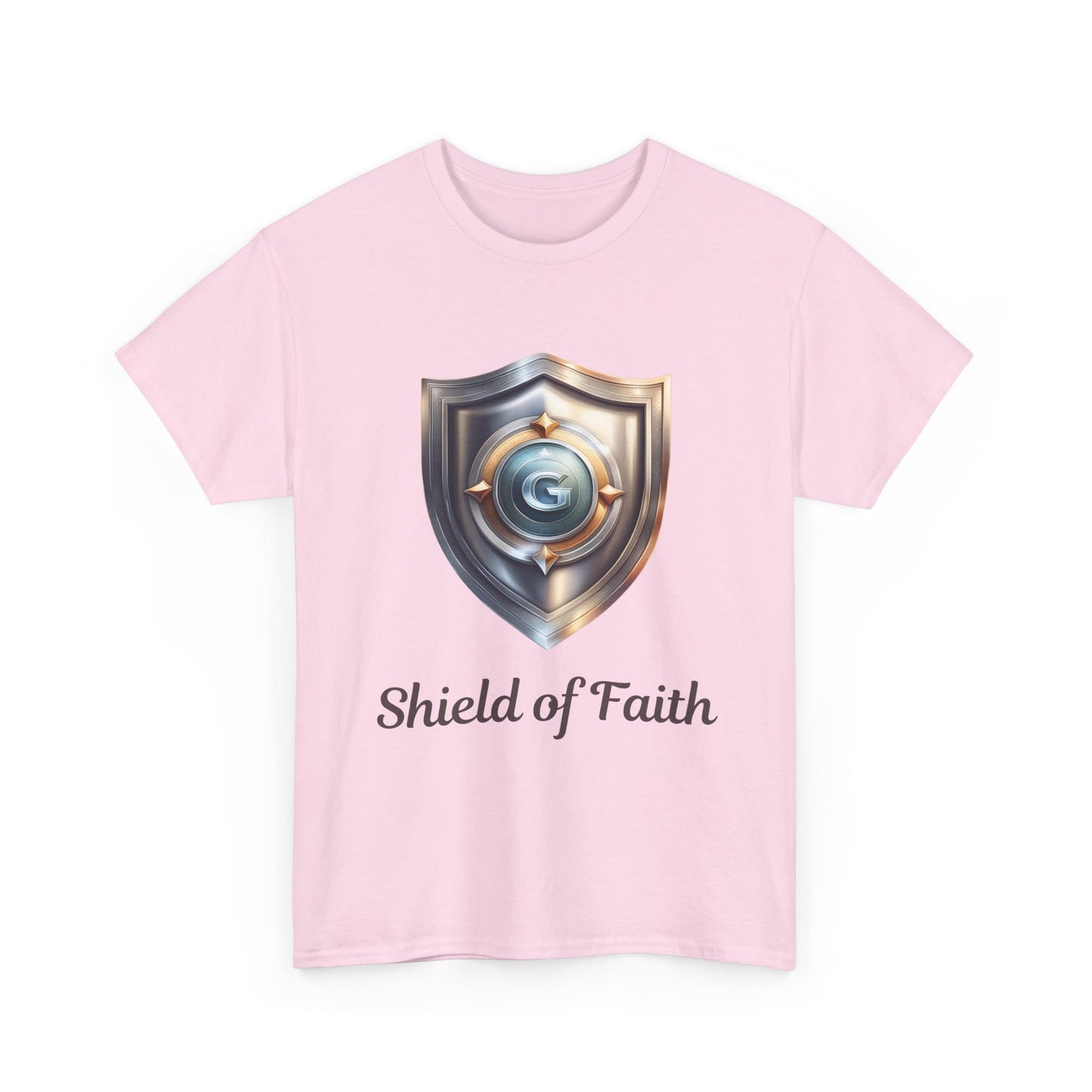 Shield of Faith - Unisex Heavy Cotton Tee