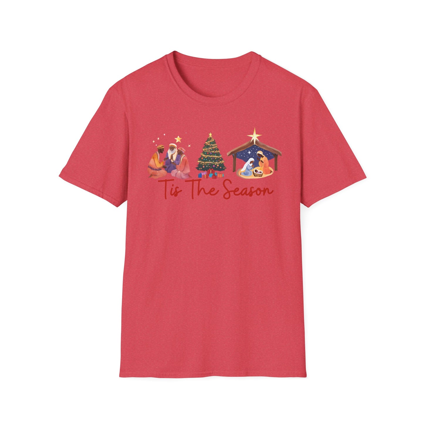 Christmas Tis the season - Unisex Softstyle T-Shirt