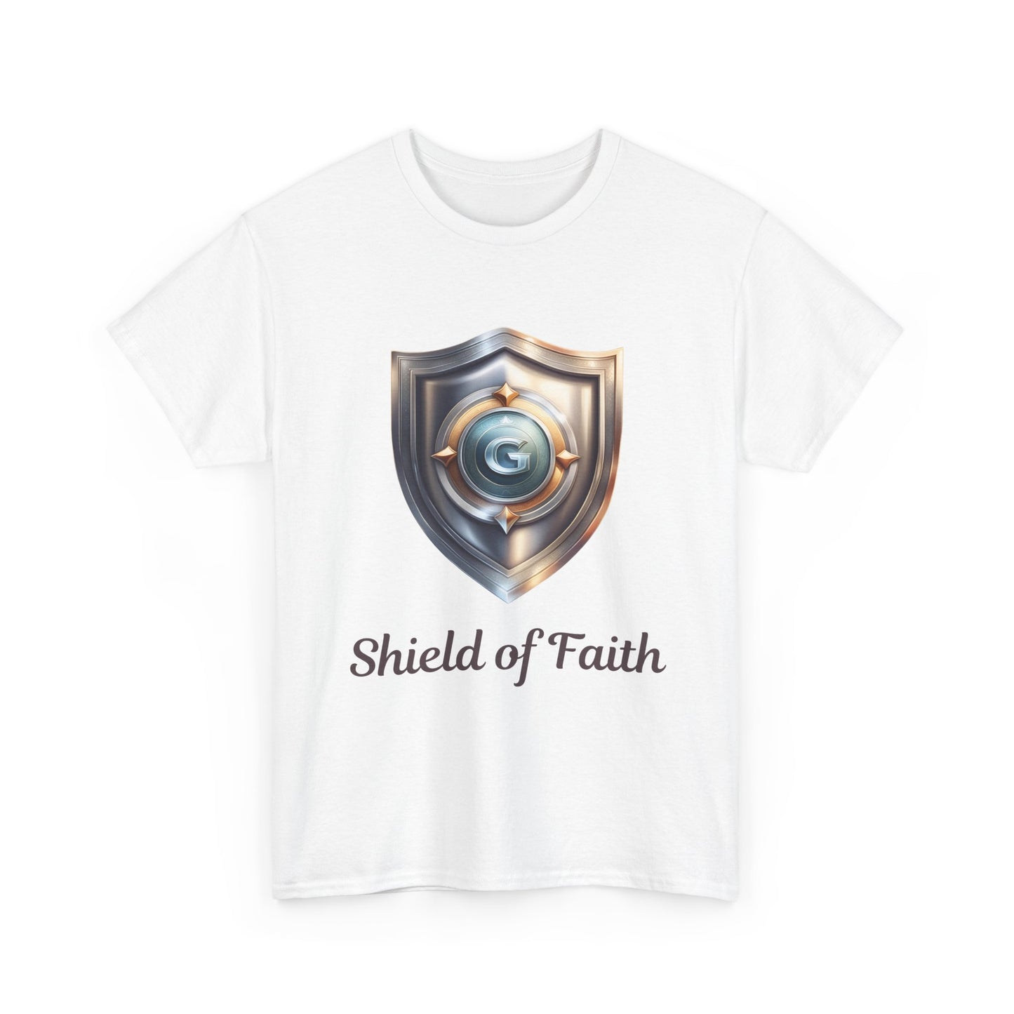 Shield of Faith - Unisex Heavy Cotton Tee