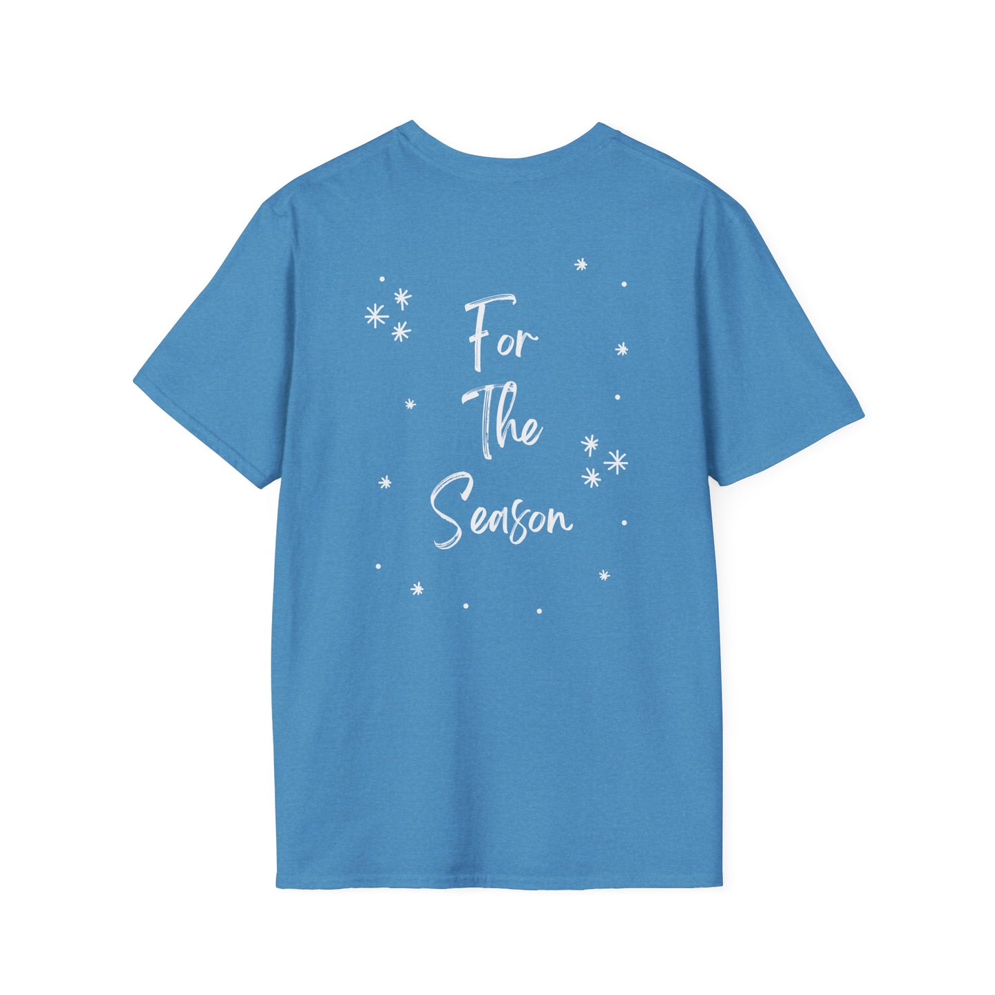 Jesus is the reason - Front and Back - Unisex Softstyle T-Shirt