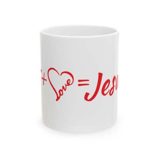 Bible Math - Ceramic Mug, (11oz, 15oz)