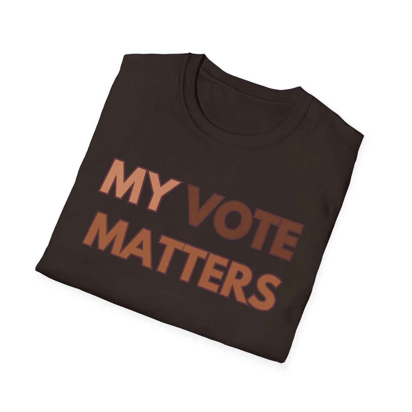 My Vote Matters - Unisex Softstyle T-Shirt