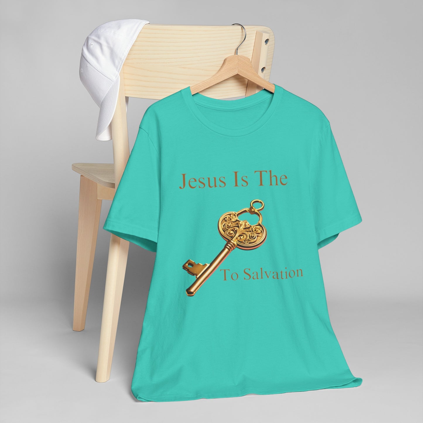 Jesus is The Key-Unisex Jersey T-Shirt