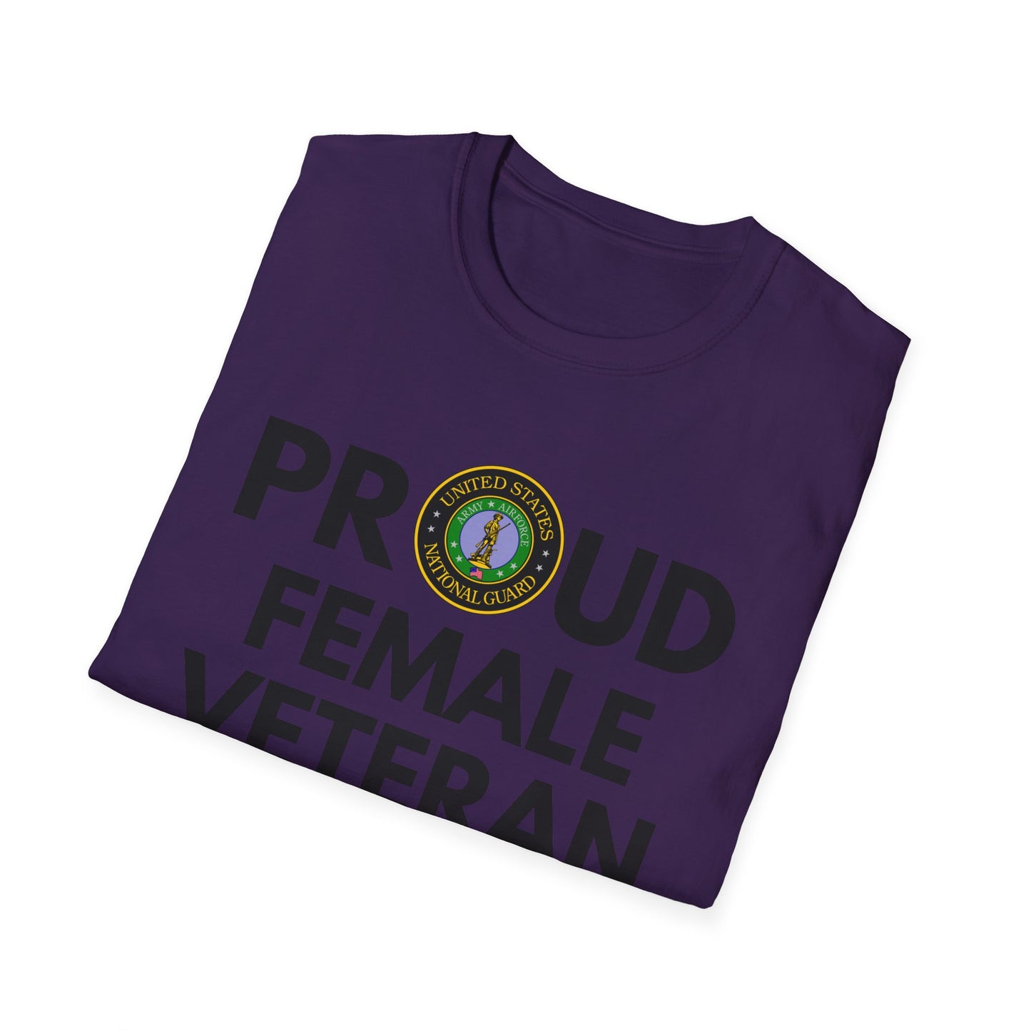 Female Nation Guard - Unisex Softstyle T-Shirt