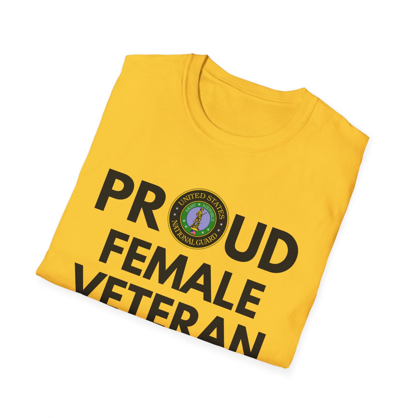 Female Nation Guard - Unisex Softstyle T-Shirt