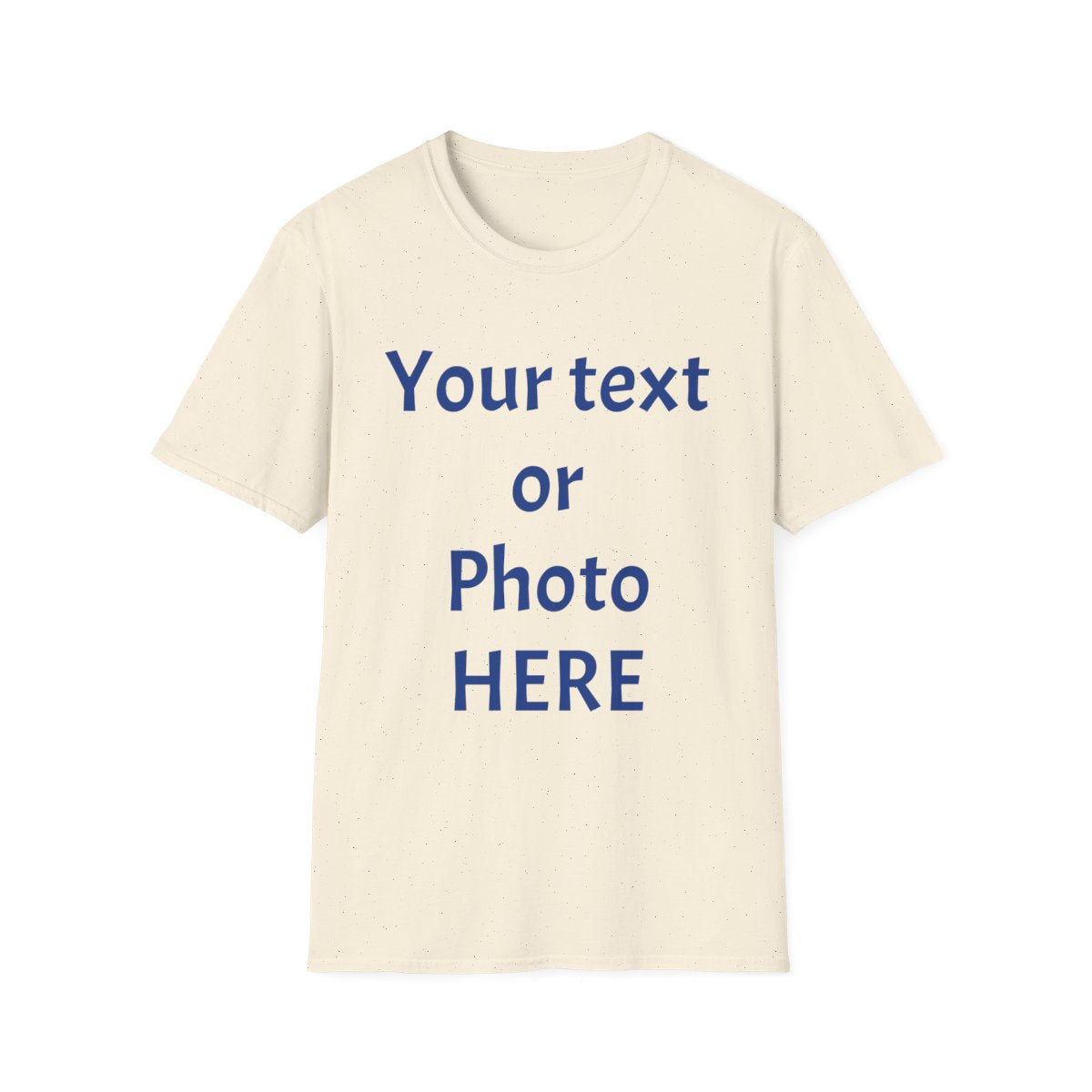 Custom T-Shirt - Unisex Softstyle - Front & Back