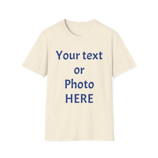 Custom T-Shirt - Unisex Softstyle - Front & Back