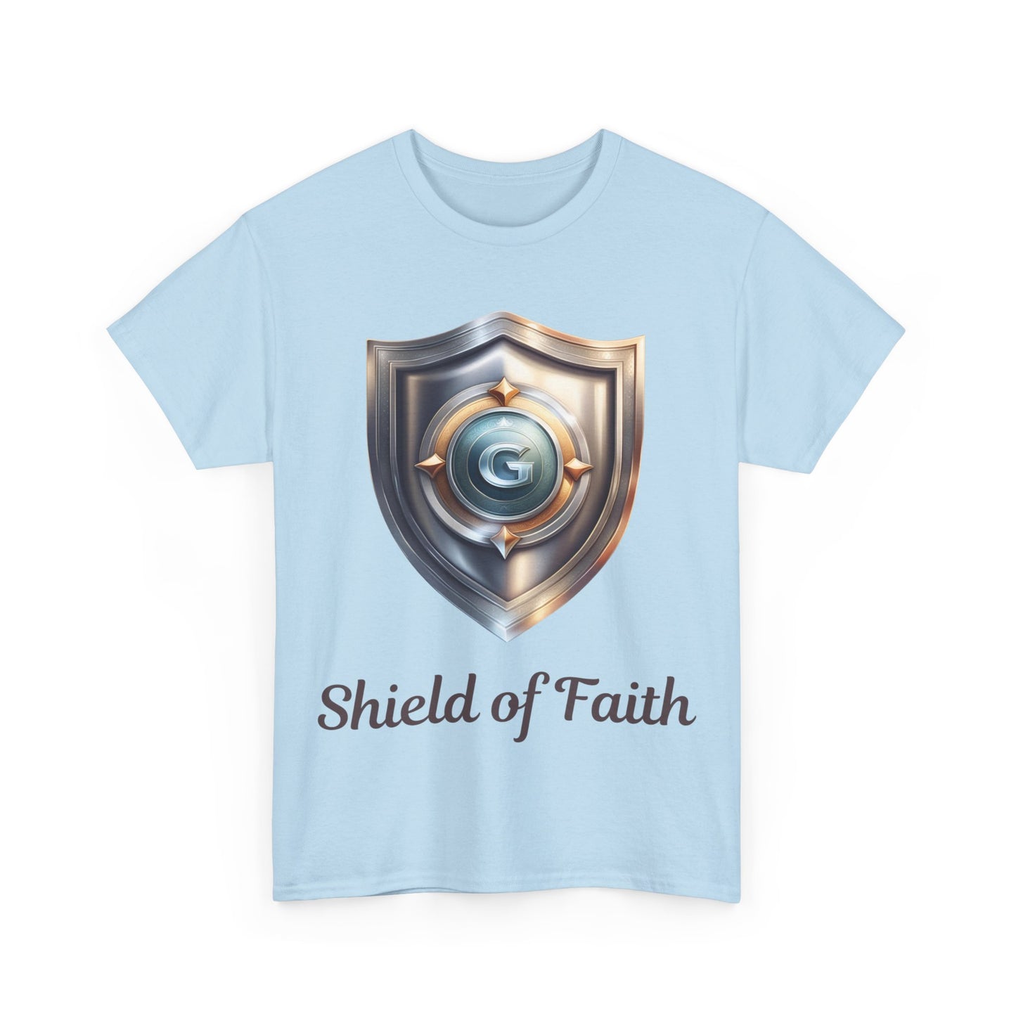 Shield of Faith - Unisex Heavy Cotton Tee