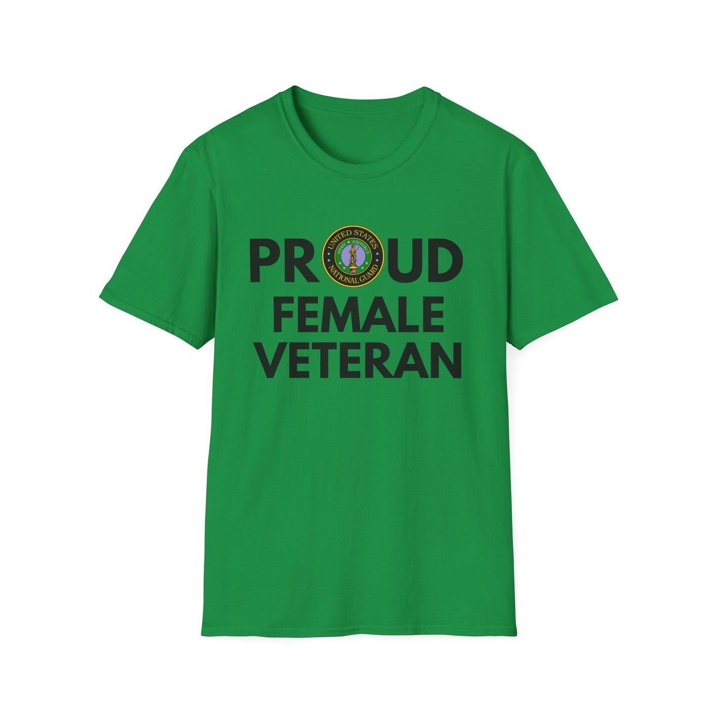 Female Nation Guard - Unisex Softstyle T-Shirt