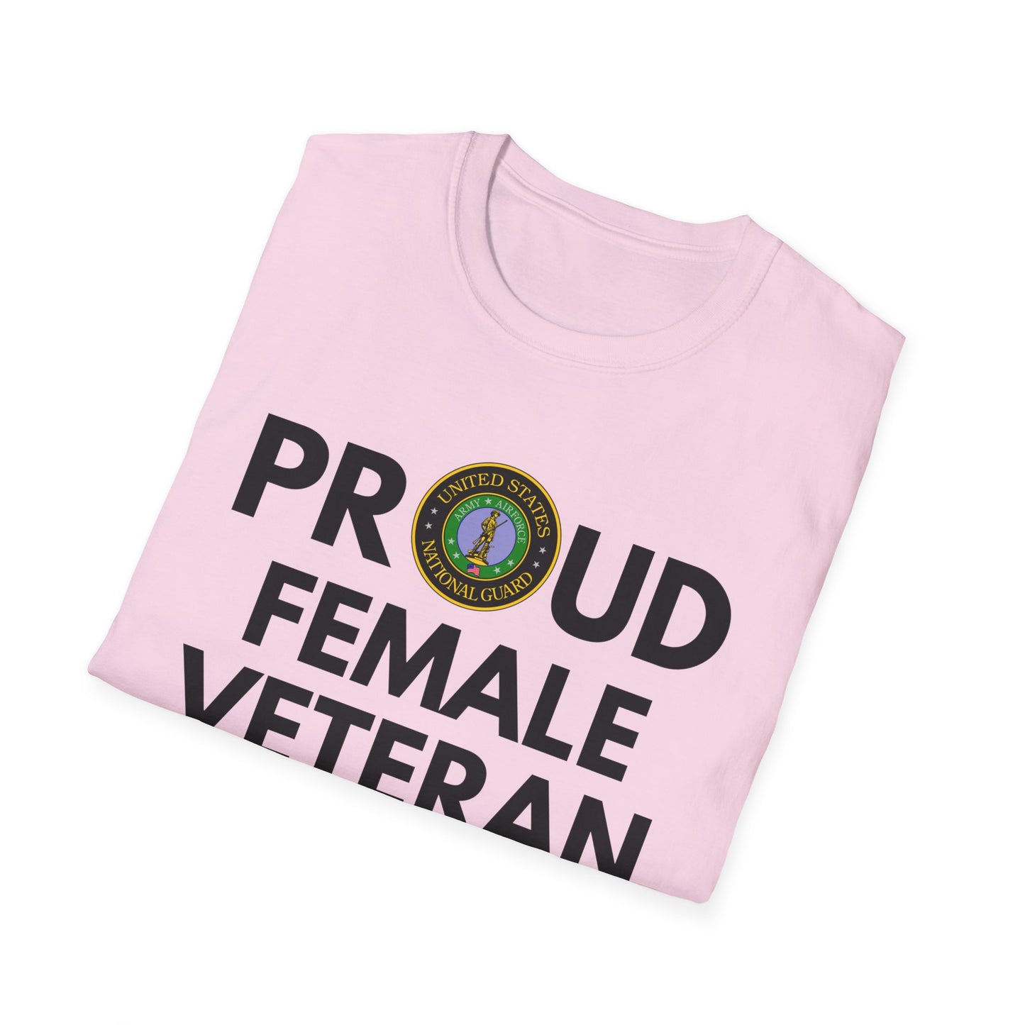 Female Nation Guard - Unisex Softstyle T-Shirt