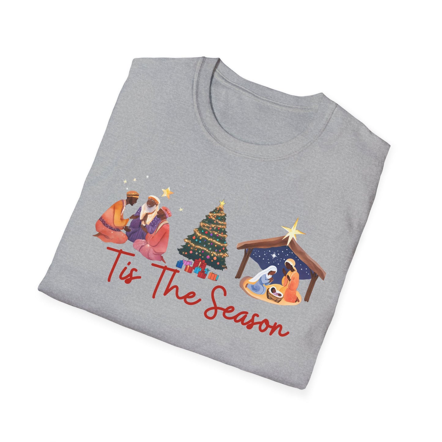 Christmas Tis the season - Unisex Softstyle T-Shirt