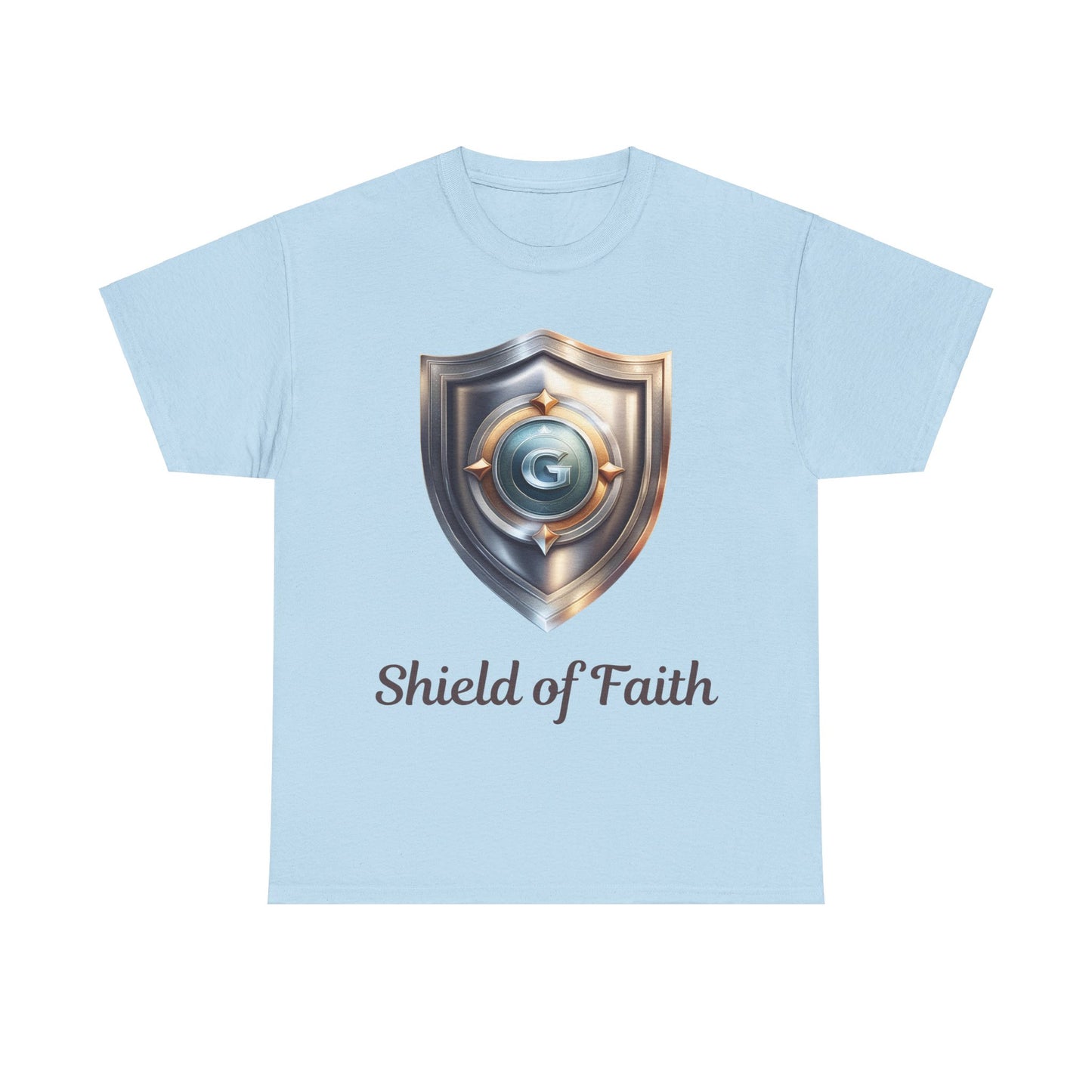 Shield of Faith - Unisex Heavy Cotton Tee