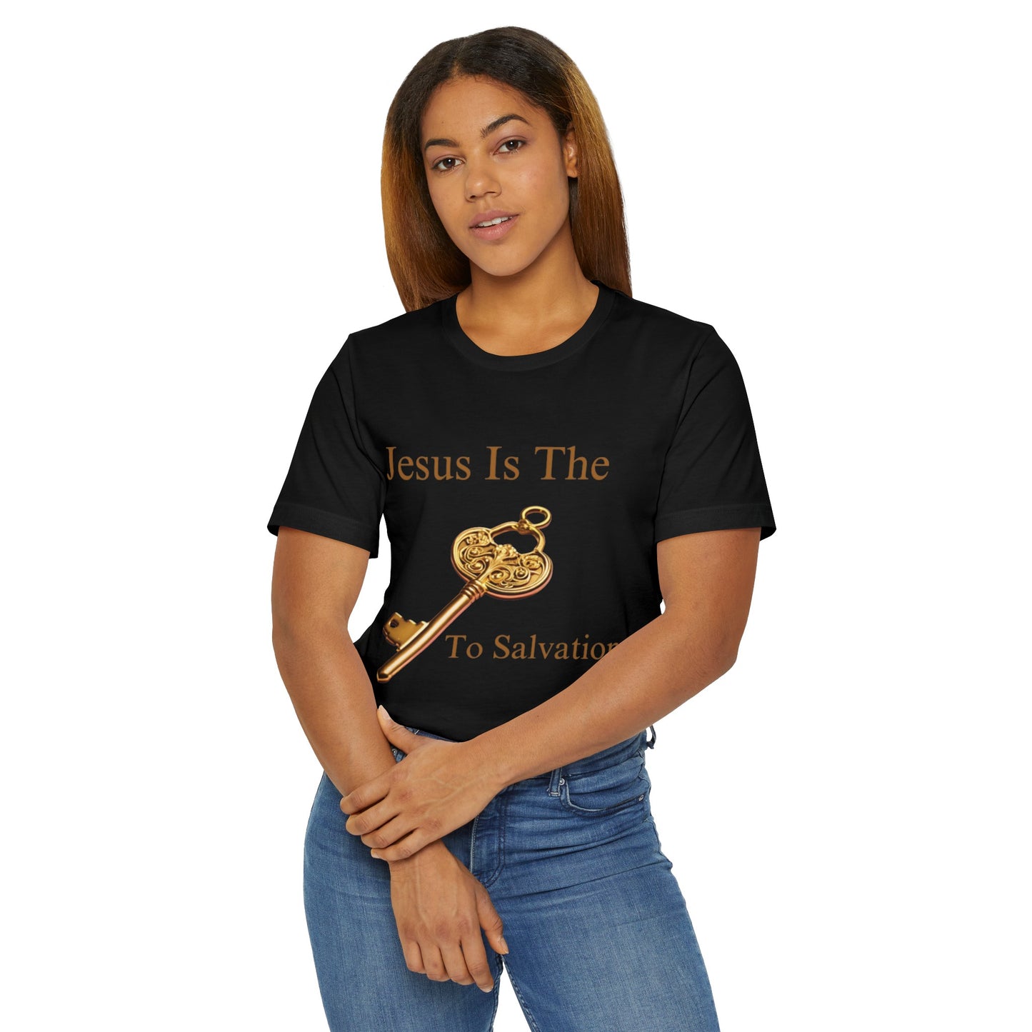 Jesus is The Key-Unisex Jersey T-Shirt