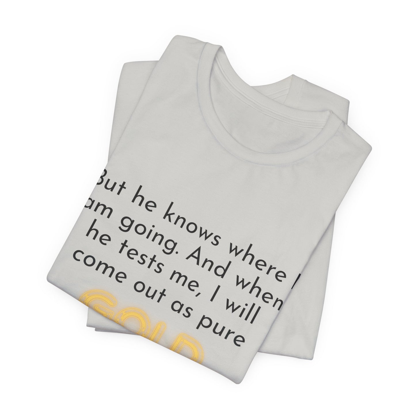 Job 23-10-Unisex Jersey Short Sleeve Tee