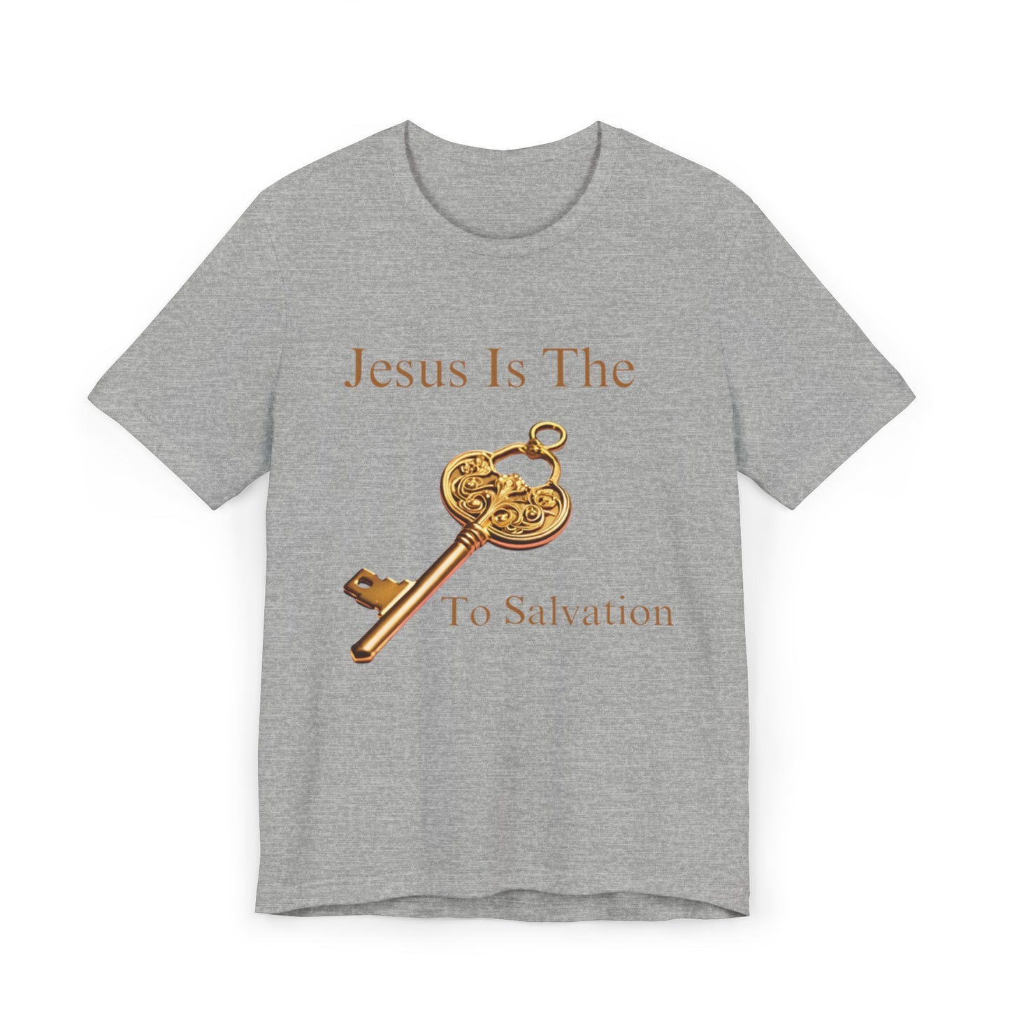 Jesus is The Key-Unisex Jersey T-Shirt