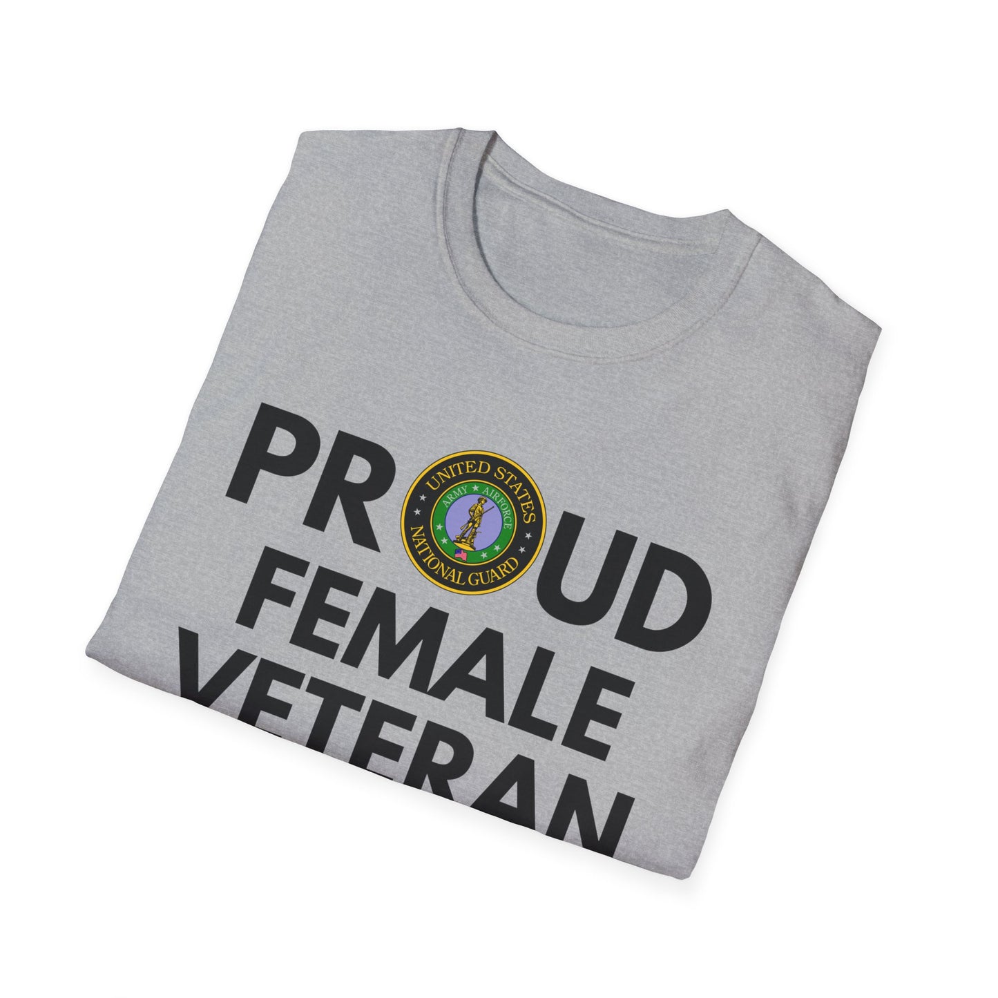 Female Nation Guard - Unisex Softstyle T-Shirt