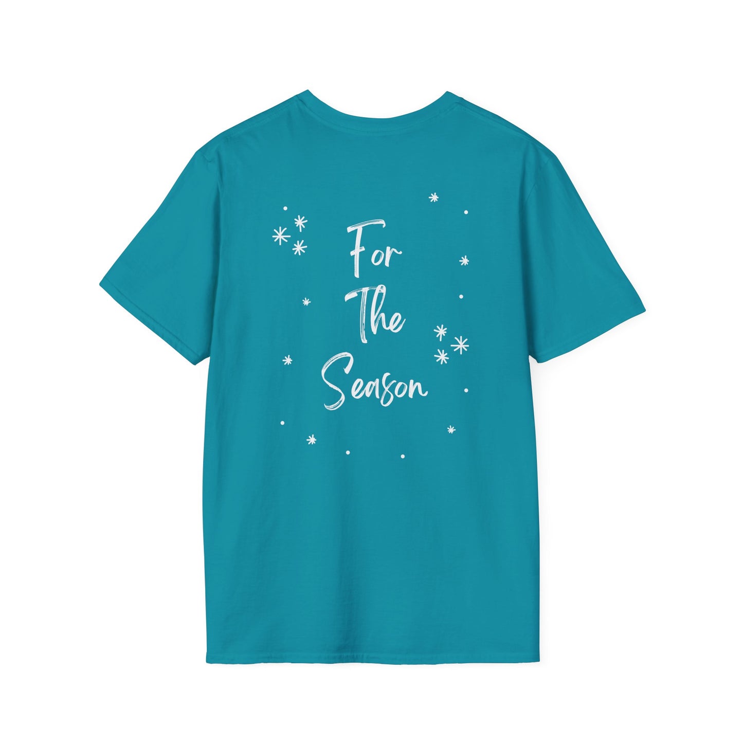 Jesus is the reason - Front and Back - Unisex Softstyle T-Shirt